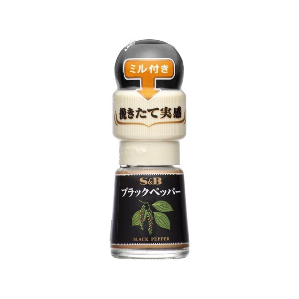 S&B 愛思必 研磨黑胡椒粉 15g