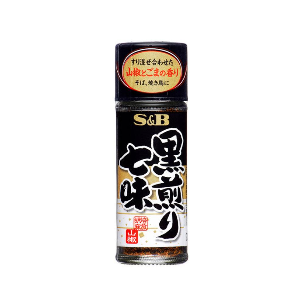 S&B 愛思必 黑七味粉 七味辣椒粉 15g