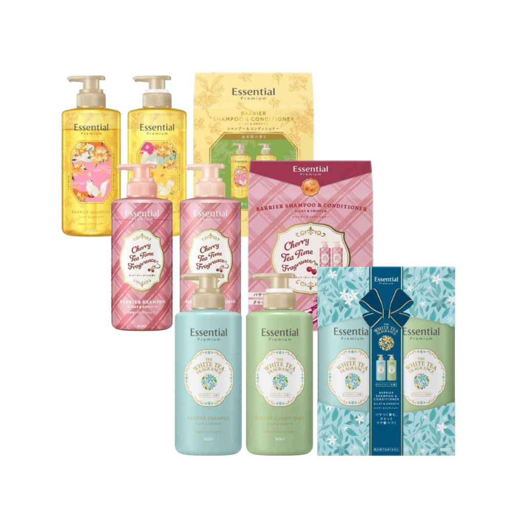 ‎Essential 逸萱秀 Premium Barrier 洗髮精和護髮乳套裝 絲滑柔順 各 450 毫升