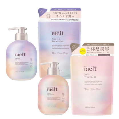 Kao 花王 Melt 護髮乳 ( 柔順 / 保濕 ) 480ml / 補充裝 380ml