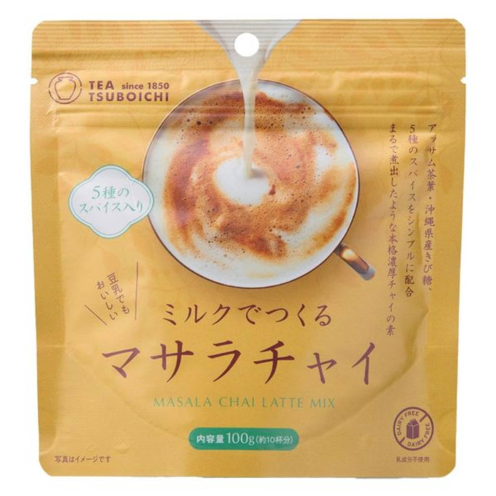 TSUBOICHI  拿鐵系列 (抹茶 / 黑豆黃豆粉/ 焙茶/茉莉花茶 / 香料茶/ 國寶茶 / 紅茶 )