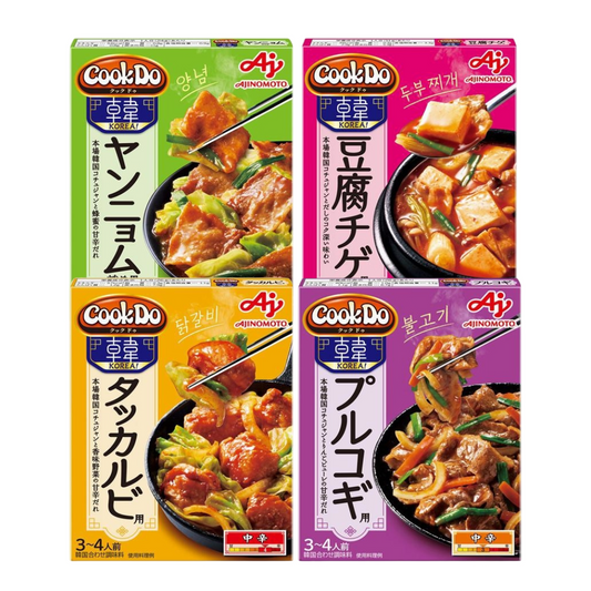 Ajinomoto 味之素 CookDo 韓式調味醬 (春川辣雞 /韓式烤肉 / 韓式辣炒/ 豆腐鍋) 90g