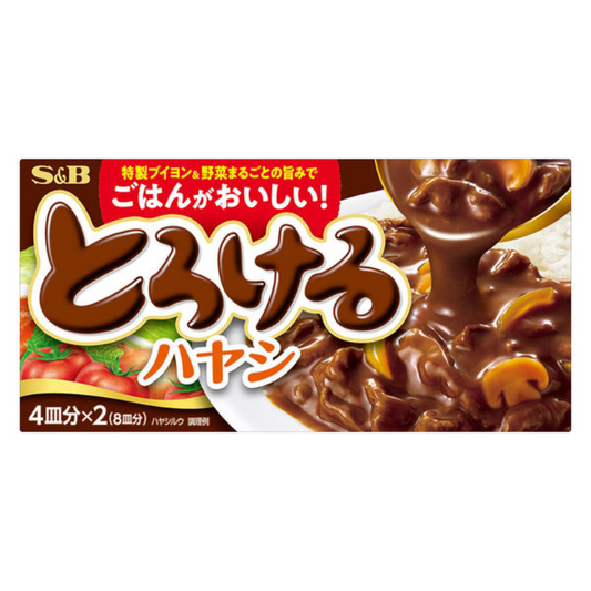 S&B 愛思必 入口即化 燉牛肉醬 牛肉燴飯醬 140g
