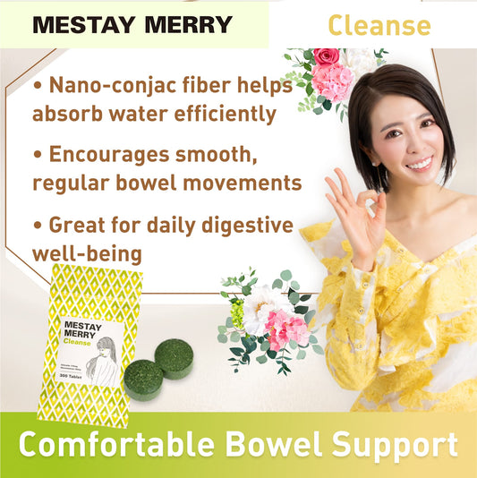 T-Bright MESTAY MERRY 綠藻 葡甘露聚醣 酵素 30 天份