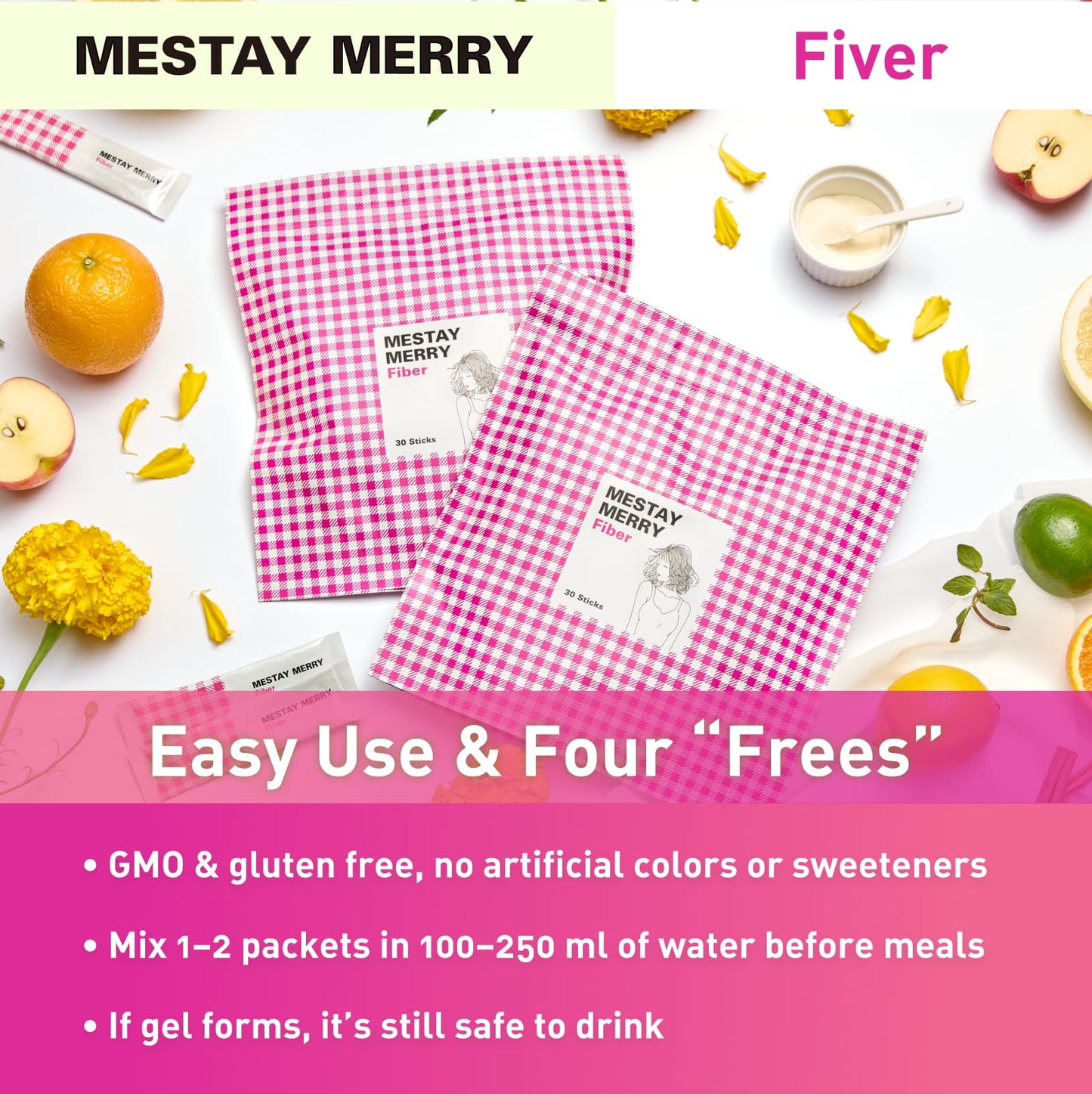 T-BRIGHT MESTAY MERRY 膳食纖維 膠囊 30 天份