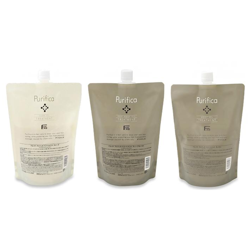 FIOLE F-Aid Purifica 護髮乳 (柔順款/深層保濕款/保濕款) 補充裝 800g