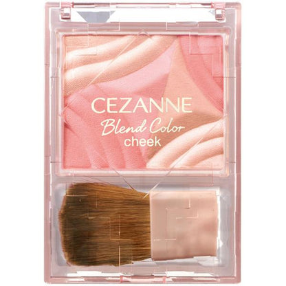 CEZANNE 腮紅盤 (01 珊瑚協奏曲 / 02 浪漫粉) 4.5g