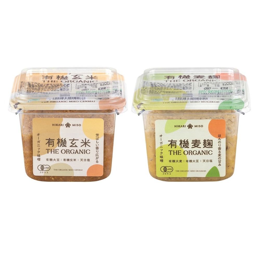 HIKARI MISO 喜康瑞 THE ORGANIC（有機糙米/有機麥麴）400g