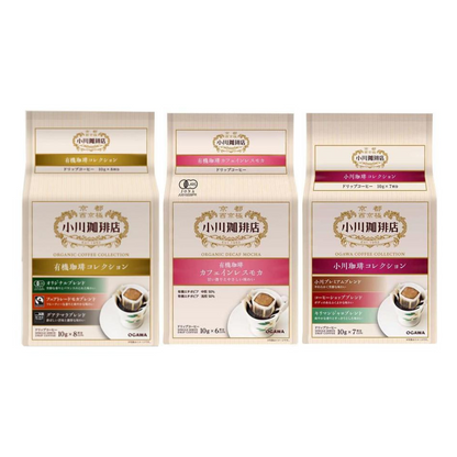 OGAWA COFFEE 小川珈琲 濾掛咖啡（有機低咖啡因摩卡/有機咖啡系列/小川珈琲系列）