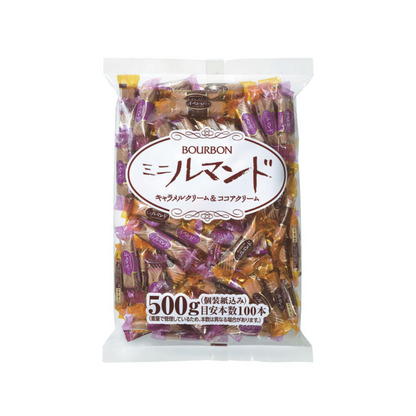 Lumonde 迷你Lumonde 餅乾 超值裝 酥脆焦糖與濃郁可可 500克