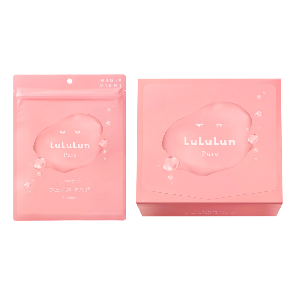 LuLuLun Pure Everys 保濕 面膜（1包7片入/ 1盒32入）