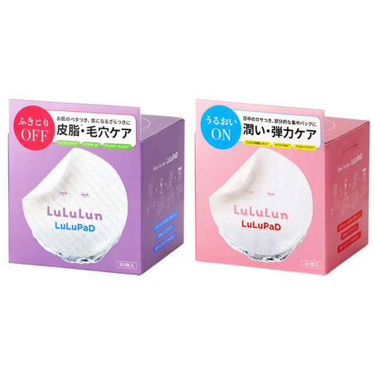 LuLuLun 爽膚棉片（清爽型/水潤型）1盒50片入