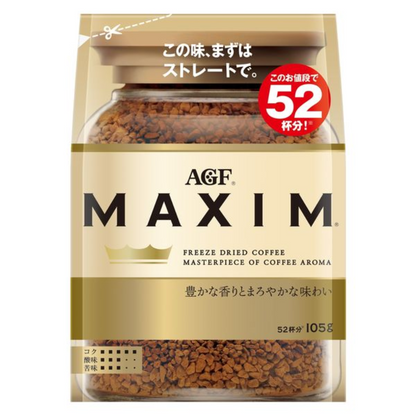 Ajinomoto 味之素 AGF Maxim 即溶咖啡  (105克 / 120克)