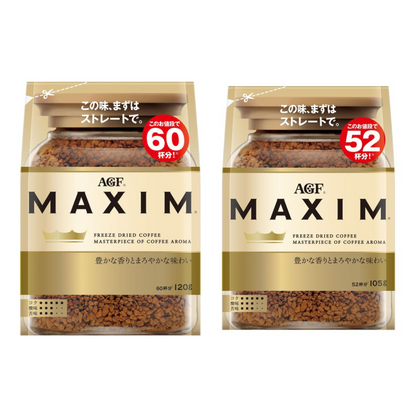 Ajinomoto 味之素 AGF Maxim 即溶咖啡  (105克 / 120克)