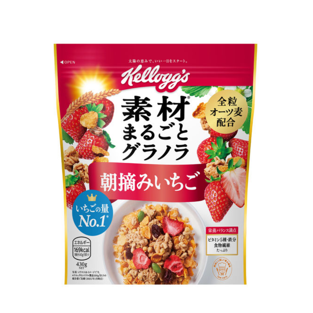 Kellogg's 家樂氏 草莓凍乾什錦麥片 穀片 430克