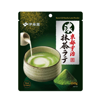 Itoen 伊藤園 京都宇治 抹茶拿鐵 拉鍊袋裝 160g