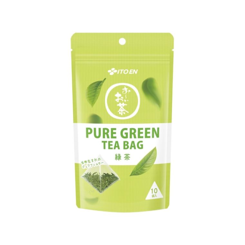 Itoen 伊藤園 PURE GREEN 綠茶 茶包 1袋（10包入）