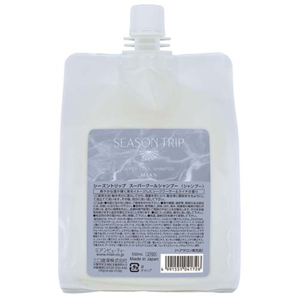 FORD Season Trip 涼感 洗髮精（超清涼/溫和清涼）300ml/600ml/補充裝550ml