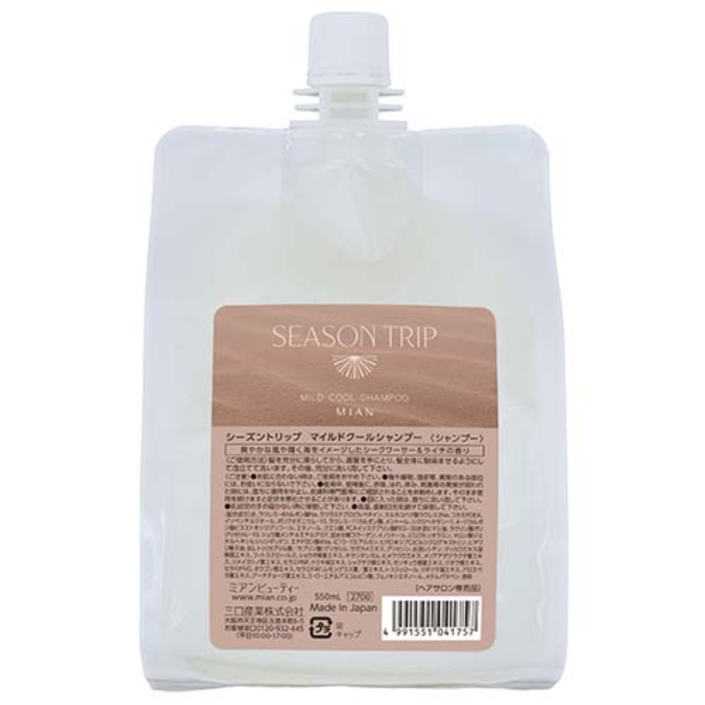 FORD Season Trip 涼感 洗髮精（超清涼/溫和清涼）300ml/600ml/補充裝550ml