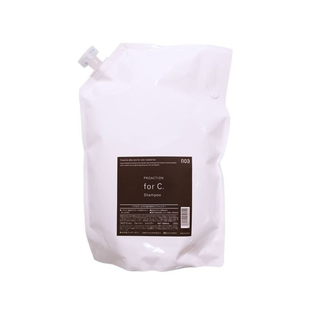 No3 for/c 護色 洗髮精 補充裝 3000ml