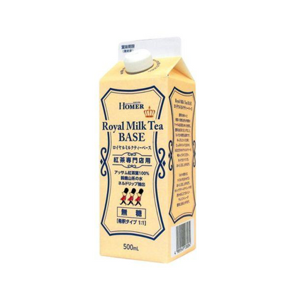 Homer 皇家奶茶專用基底 濃縮紅茶 無糖 500ml