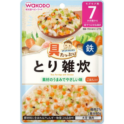 Wakodo和光堂 嬰兒 幼兒 副食品 7 個月以上 80 克