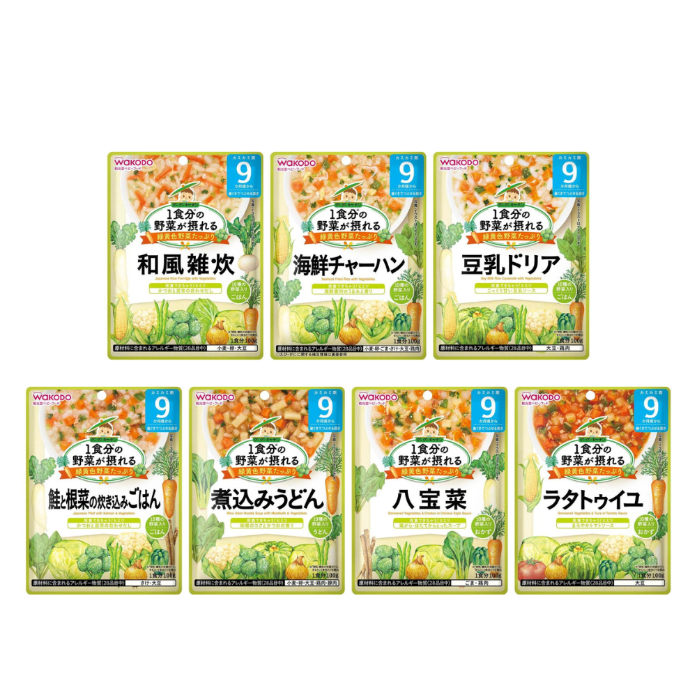 Wakodo和光堂 嬰兒 幼兒 副食品  9個月以上 100克