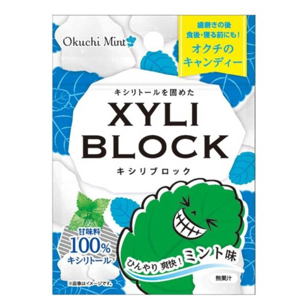 Okuchi Lemon Xyliblock 零糖 木糖醇糖（草莓/薄荷/檸檬）22g