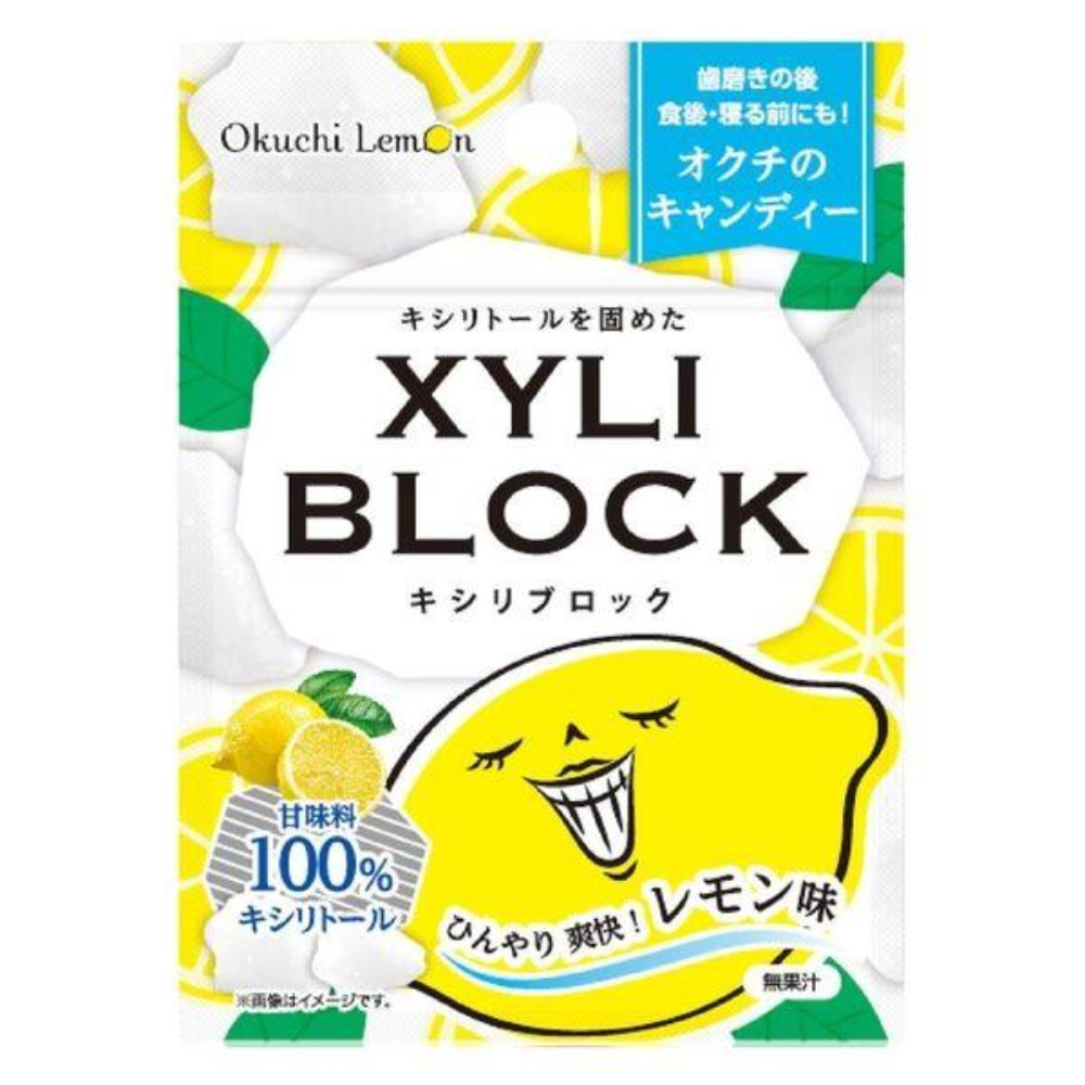 Okuchi Lemon Xyliblock 零糖 木糖醇糖（草莓/薄荷/檸檬）22g