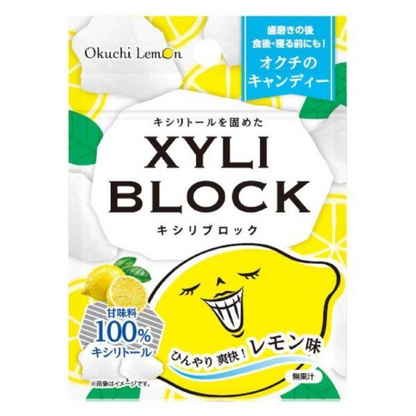 Okuchi Lemon Xyliblock 零糖 木糖醇糖（草莓/薄荷/檸檬）22g