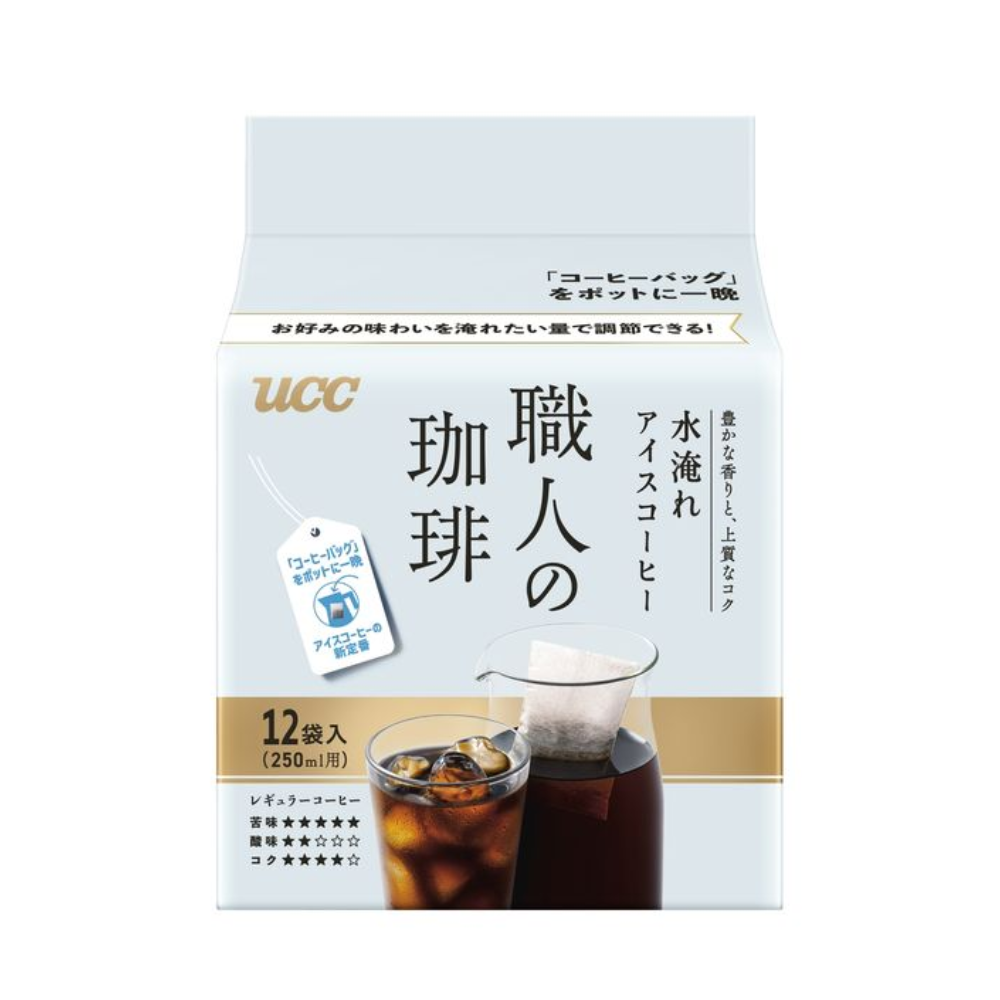 UCC 上島咖啡店 手工咖啡 咖啡包 冷萃冰咖啡 1包(12杯份入)