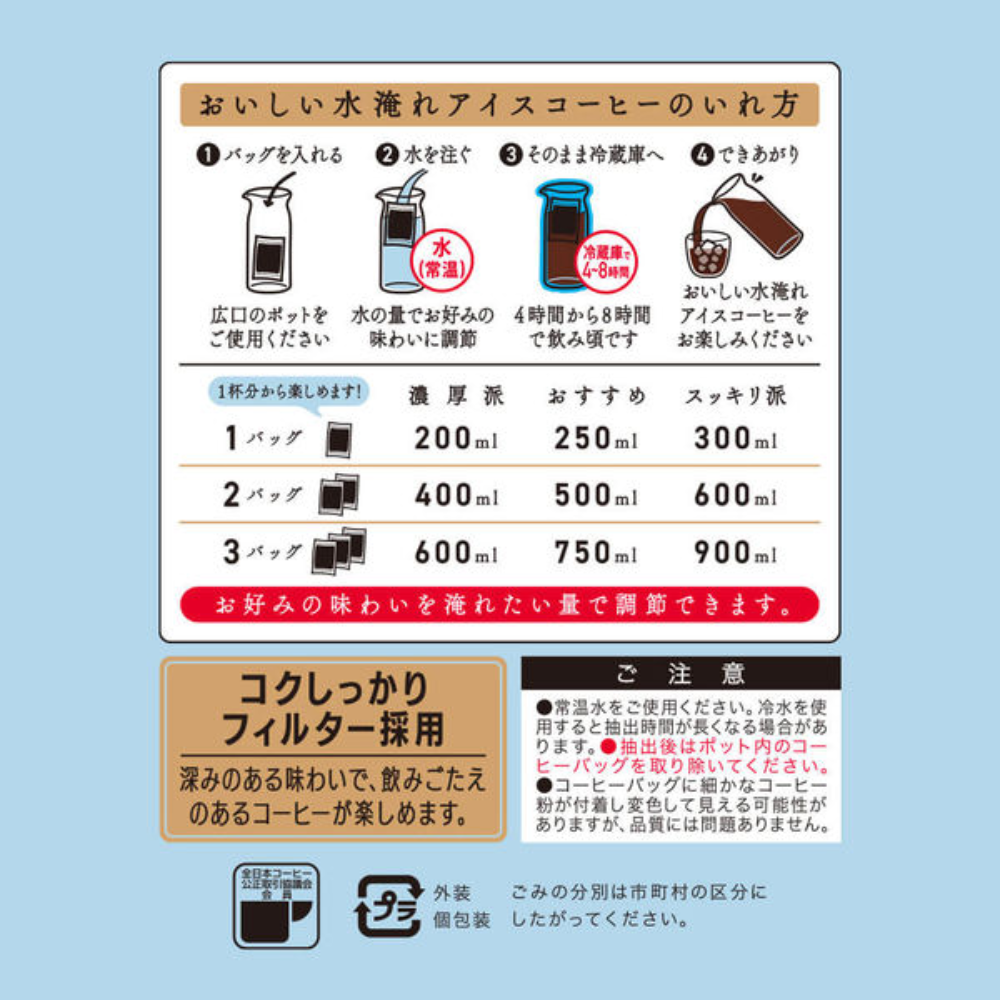 UCC 上島咖啡店 手工咖啡 咖啡包 冷萃冰咖啡 1包(12杯份入)