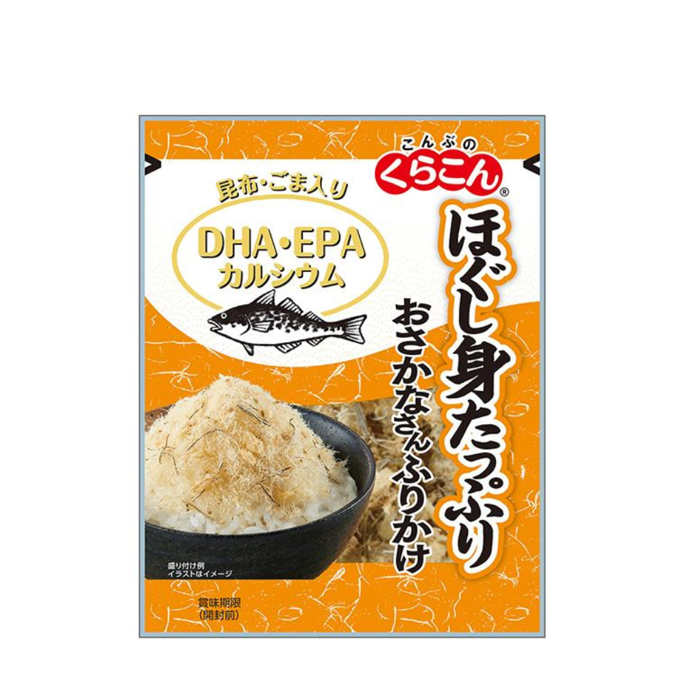 Kurakon 魚鬆 鱈魚昆布芝麻口味 25g