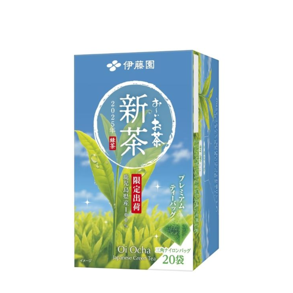 Itoen 伊藤園 2025 新茶 一番茶 高級茶包 1包(20 包入)