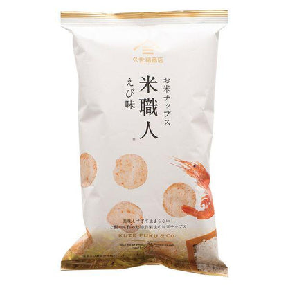 Kuzefuku 久世福商店 米香脆片 (蝦子口味/海苔鹽口味) 100g