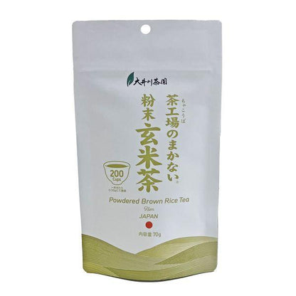 ooigawachaen 大井川茶園 粉末茶（玄米茶/綠茶）70g