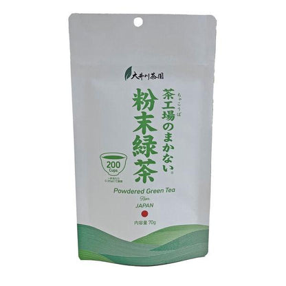 ooigawachaen 大井川茶園 粉末茶（玄米茶/綠茶）70g