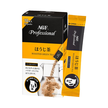 Ajinomoto 味之素 AGF 即溶 沖泡茶（茉莉花茶/焙茶/玉露綠茶）1L / 2L  1盒（10 入）