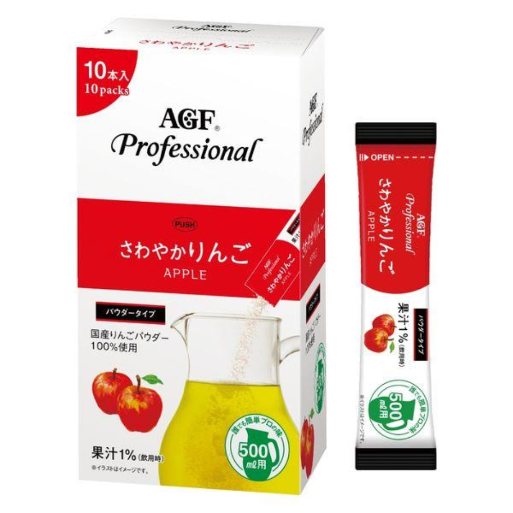 Ajinomoto 味之素 AGF 即溶 沖泡（阿方索芒果/清爽橙香/清新蘋果/濃郁芒果）1L/500ml