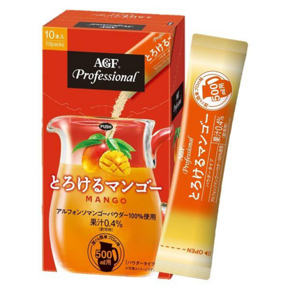 Ajinomoto 味之素 AGF 即溶 沖泡（阿方索芒果/清爽橙香/清新蘋果/濃郁芒果）1L/500ml
