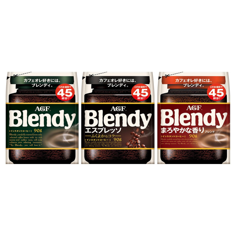Ajinomoto 味之素 AGF Blendy（原味/ 濃縮咖啡 / 醇香）70g / 90g / 140g