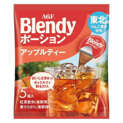 Ajinomoto 味之素 AGF Blendy 蘋果茶 1盒(5入) / 綜合水果茶 1盒(6入)