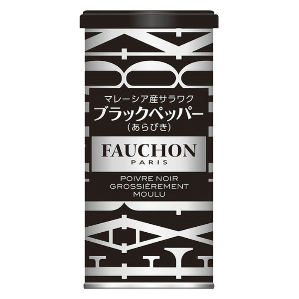 S&B 愛思必 FAUCHON 罐裝 砂拉越黑胡椒（粗磨）/ 胡椒鹽 100g
