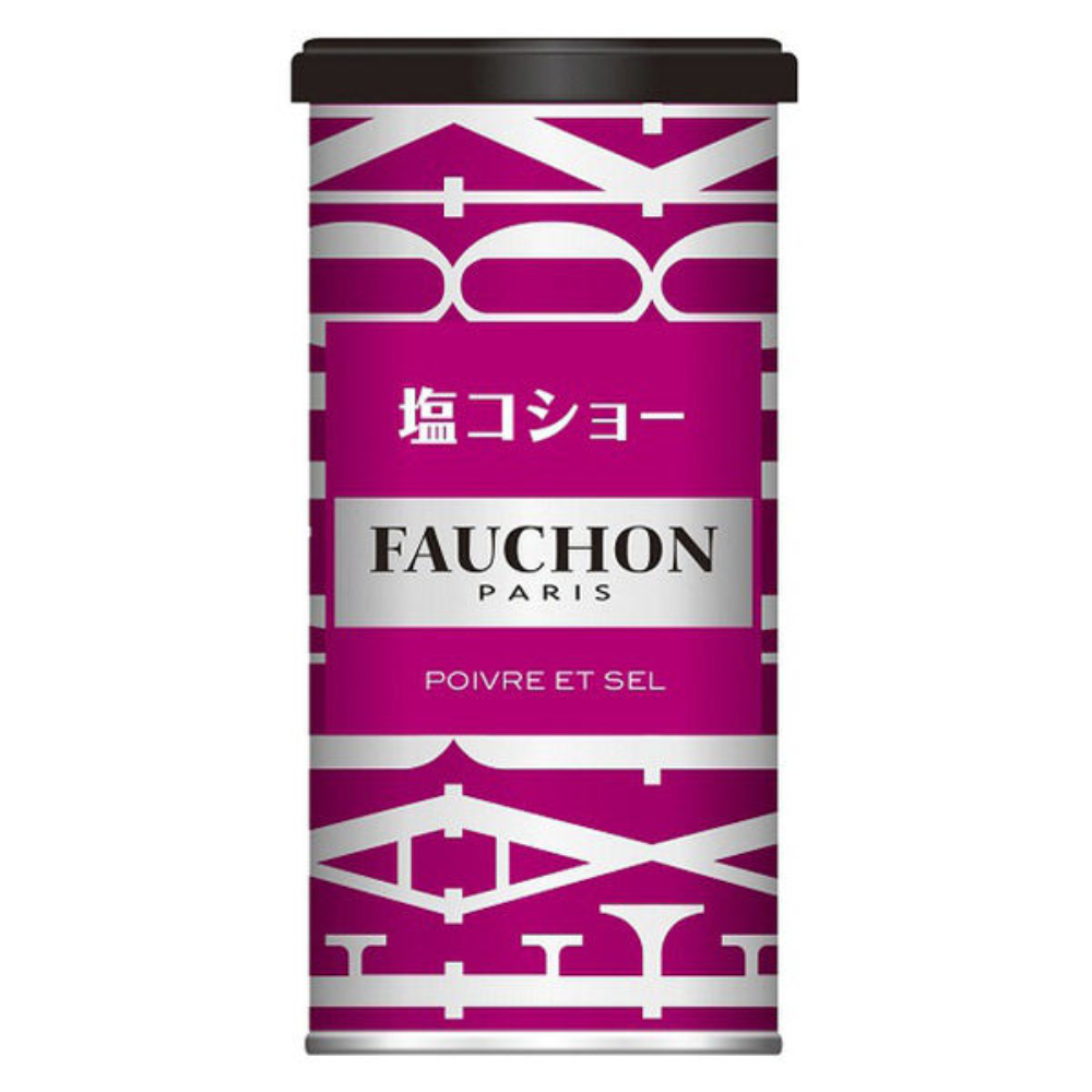 S&B 愛思必 FAUCHON 罐裝 砂拉越黑胡椒（粗磨）/ 胡椒鹽 100g