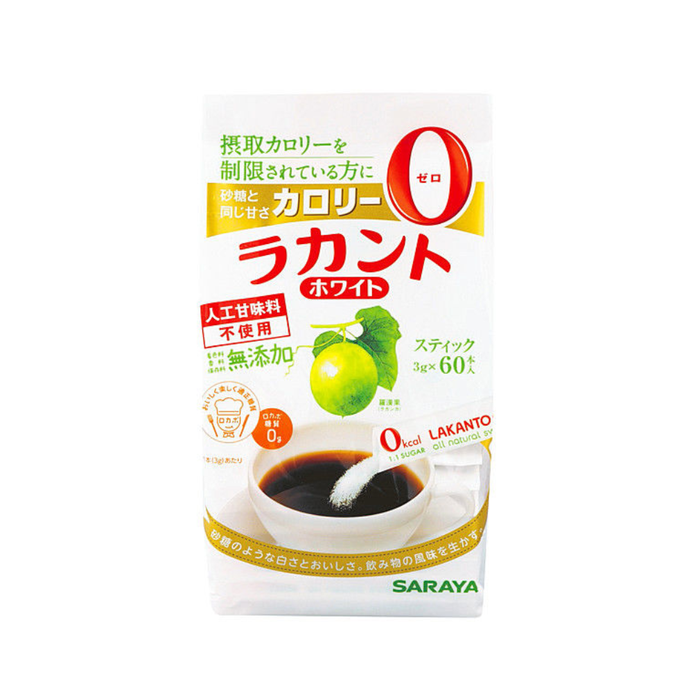 Saraya 羅漢果 代糖 天然甜味劑 赤藻糖醇 3g x 60 個