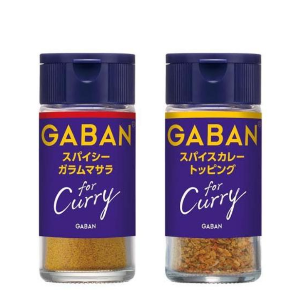 House GABAN 咖哩粉（香辣印度綜合香料 17g / 香料咖哩配料 18g）