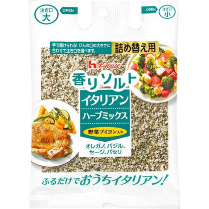 House 香味鹽 調味料 四色胡椒 義式綜合香草  系列 ( 1 個 / 補充裝 )