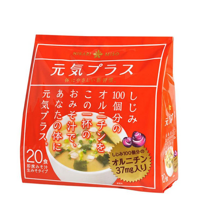 HIKARI MISO 喜康瑞 元氣 鳥胺酸 即時味噌湯 1包(20 份入)