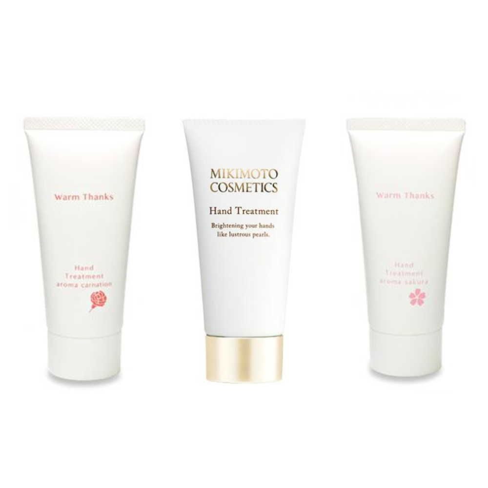 MIKIMOTO COSMETICS 護手霜 (無香型 / CR 康乃馨香氛  / SK 香氛 櫻花) 50g