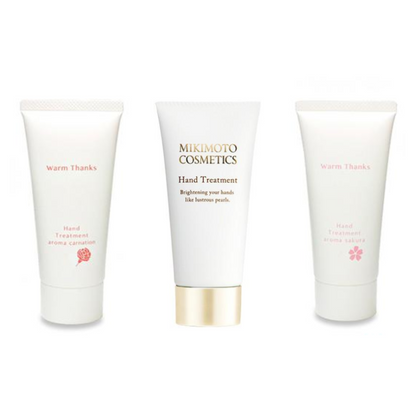 MIKIMOTO COSMETICS 護手霜 (無香型 / CR 康乃馨香氛  / SK 香氛 櫻花) 50g